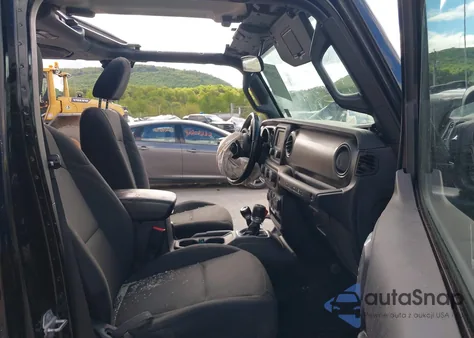 2020 Jeep Wrangler Unlimited Sport S 4X4 из США, поврежденный, VIN 1C4HJXDN6LW204513